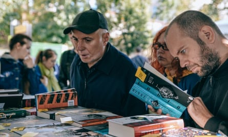 Browsers at the Lviv book forum.