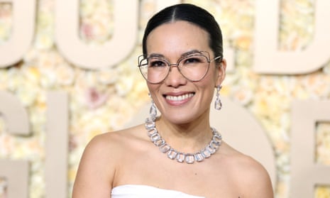 On January 7, 2024, Ali Huang attended the 81st Golden Globe Awards held in Beverly Hills, California.