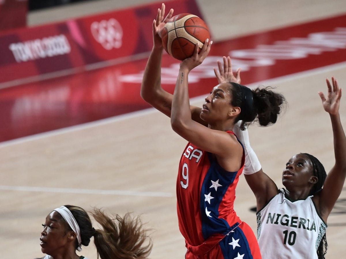 Us Women S Basketball Team Beat Nigeria For 50th Straight Olympic Win Tokyo Olympic Games The Guardian Us Women S Basketball Team Beat Nigeria For 50th Straight Olympic Win Tokyo Olympic Games The Guardian