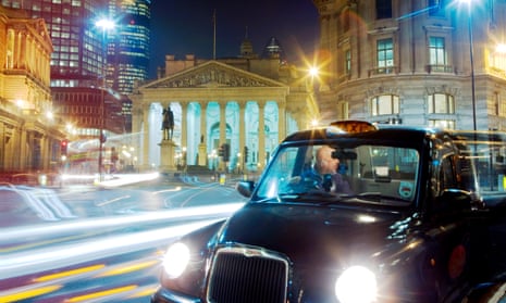 The arrival of Uber has prompted London’s traditional black-cab drivers to take card payments and introduce CCTV cameras to discourage attacks.