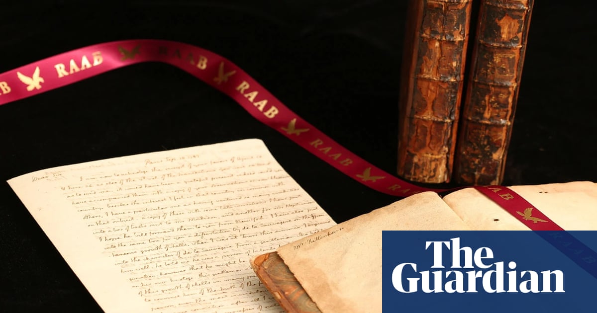 Thomas Jefferson letter goes on the market – containing a prescient warning for Trump today