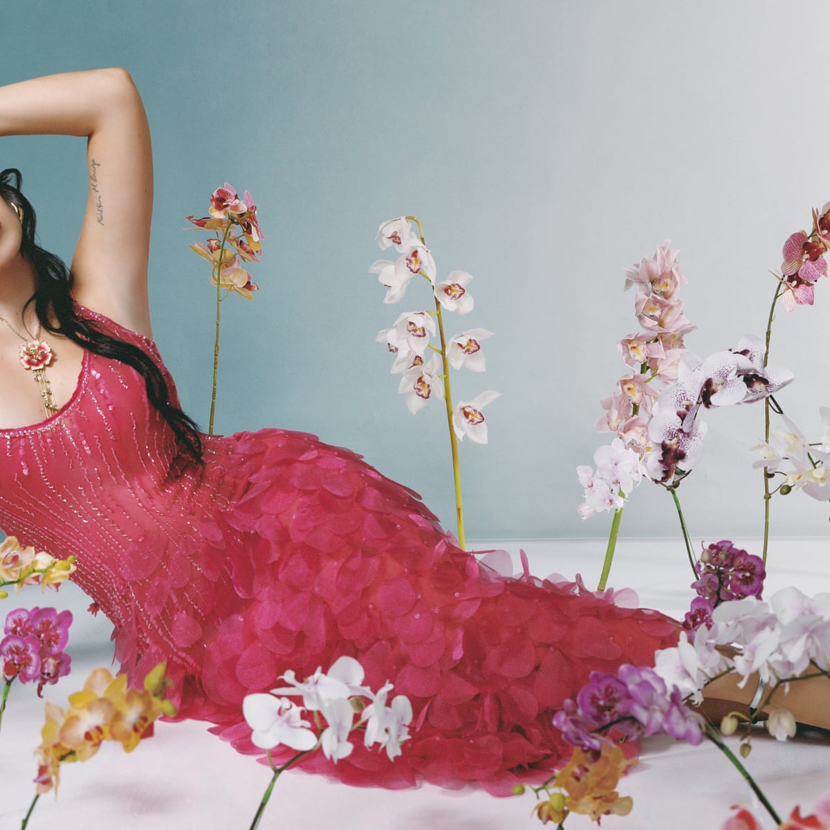 kali uchis pink dress Kali Uchis Collection Luz Castillo Fashion Creator