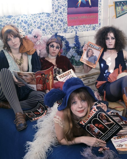 Girls in the band: the GTOs, Los Angeles, 1969 (Pamela is in front).