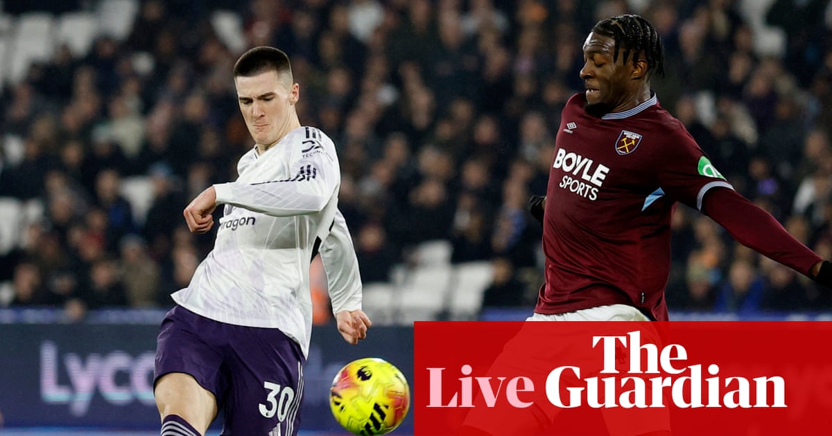 West Ham United 1-1 Manchester United: Premier League – as it happened