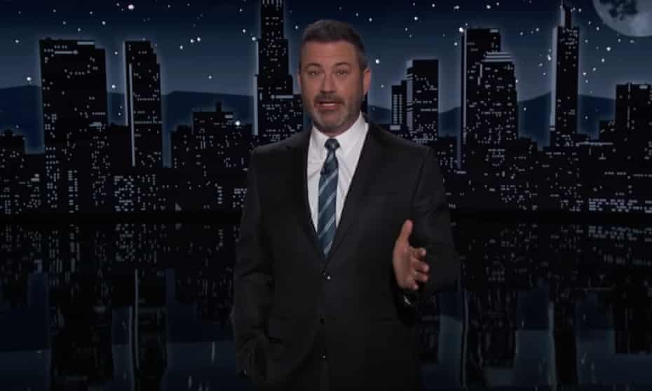 Jimmy Kimmel on 11 arrests for seditious conspiracy related to the 6 January attack: “You know how your mother used to say ‘if your friend jumped off a bridge, would you jump off one too?’ These are the people who answered yes.”