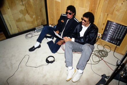 Lionel RichieJanuary 28, 1985, USA: The song, “We are the World” was recorded for a benefit called USA for Africa. Michael Jackson wrote the song with assistance from former Commodores leader Lionel Richie. The project gathered the cream of the crop from over two decades of American pop music. It came hot on the heels of a similar event called “Feed the World” which featured performances of the top artists in the United Kingdom the previous year.. Credit: Polaris / eyevine For further information please contact eyevine tel: +44 (0) 20 8709 8709 e-mail: info@eyevine.com www.eyevine.com