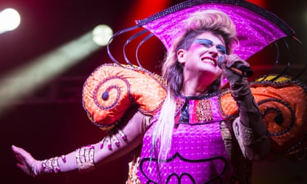 Peaches performs during the second day of Primavera Sound 2016.