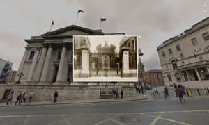 Screengrab of an image of Dublin City Hall from the Google Maps’ Dublin tour
