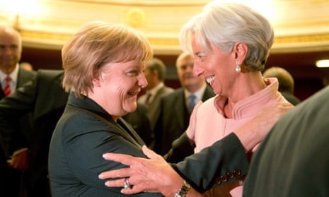Germany’s Angela Merkel  and the IMF’s Christine Lagarde could reach a compromise on Greek debt.