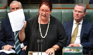 Melissa Price during question time on Thursday