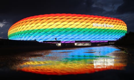 Munich’s mayor had hoped to light the Allianz Arena in rainbow colours for Germany’s game against Hungary.