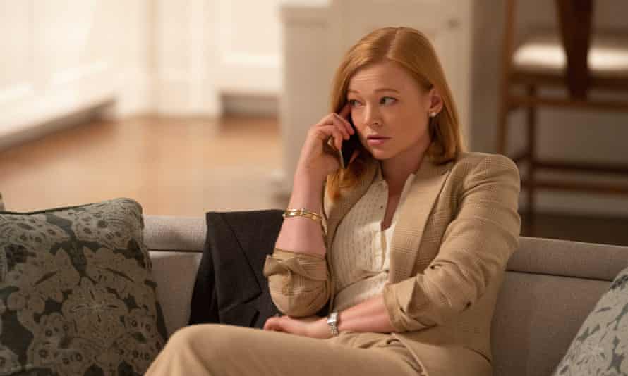 Sarah Snook as Shiv Roy in Succession.