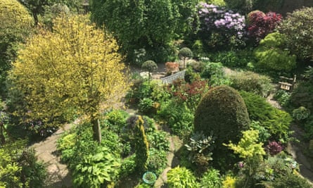 Small yet sprawling: Millgate House garden.