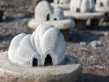 A memorial reef structure