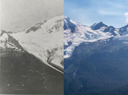Coleman glacier, located on Mount Baker in Washington. Guardian Design.