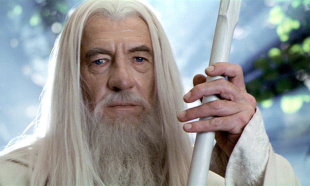 Arch goodie: as Gandalf in The Lord of the Rings: The Two Towers.