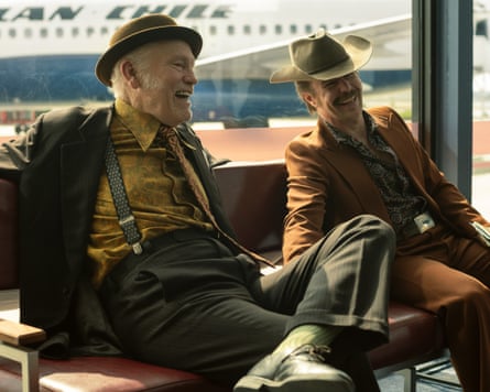 John Malkovich and Sam Rockwell in Wild Horse Nine.