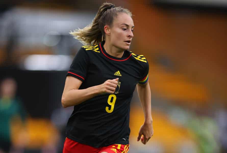 Tessa Wullaert has scored 15 goals in Belgium’s eight World Cup qualifying games so far.