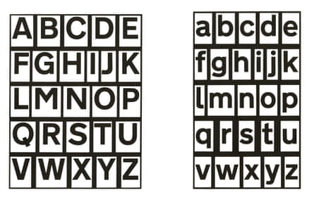 ‘The battle of the serif’ … the Transport typeface that upset traditionalists.