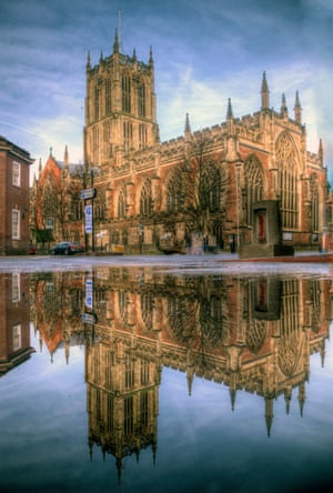 Holy Trinity Church in Hull's Old Town, UK