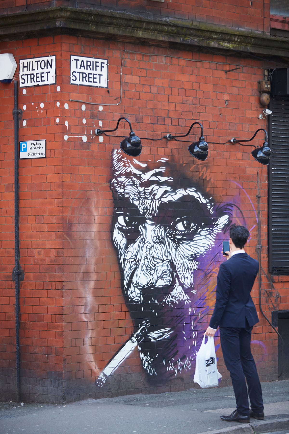 Manchester street art draws attention to social issues – in pictures