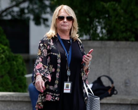 Julie K Brown, who spent months investigating Epstein for the Miami Herald.