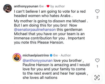 Anthony Younan’s comment on a Piastrino post