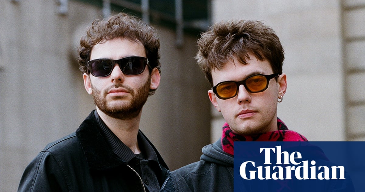 ‘There’s no flag for people like us’: electro-punk duo Chalk on spanning divides in post-Troubles Belfast