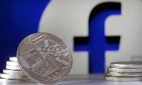An illustration of Facebook’s planned new currency, Libra.