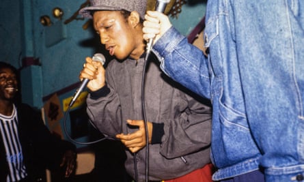 Tricky en 1991 lors d'un concert de Massive Attack à New York