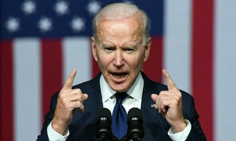 Biden speaking at a commemoration of the 100th anniversary of the Tulsa massacre, June 2001.