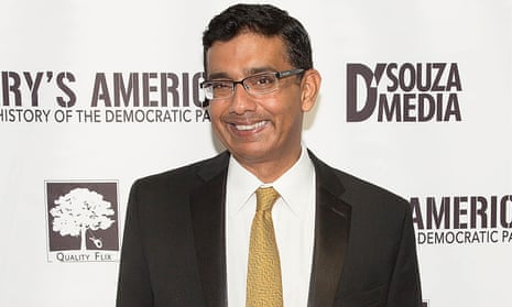 Dinesh D’Souza was recently granted a shock full pardon for being ‘treated very unfairly’ by the government, Donald Trump said.