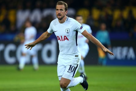 Only Cristiano Ronaldo has scored more goals than Harry Kane in the Champions League this season.