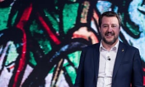 Italian interior minister Matteo Salvini