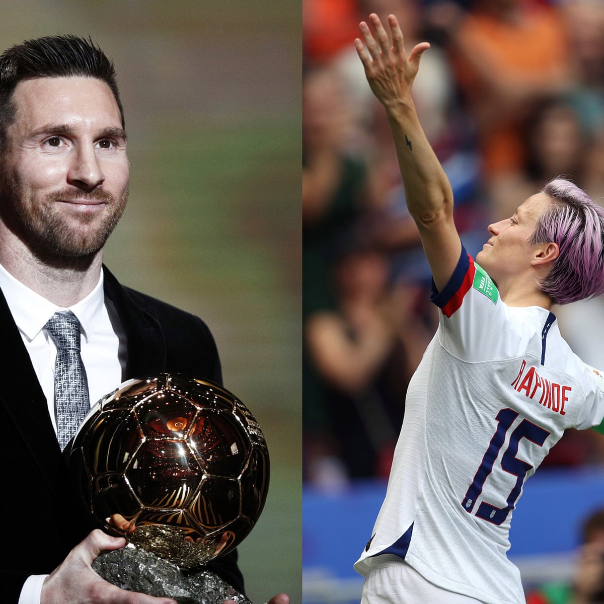 Ballon 2019: Lionel Messi Rapinoe win awards | Ballon d'Or | Guardian
