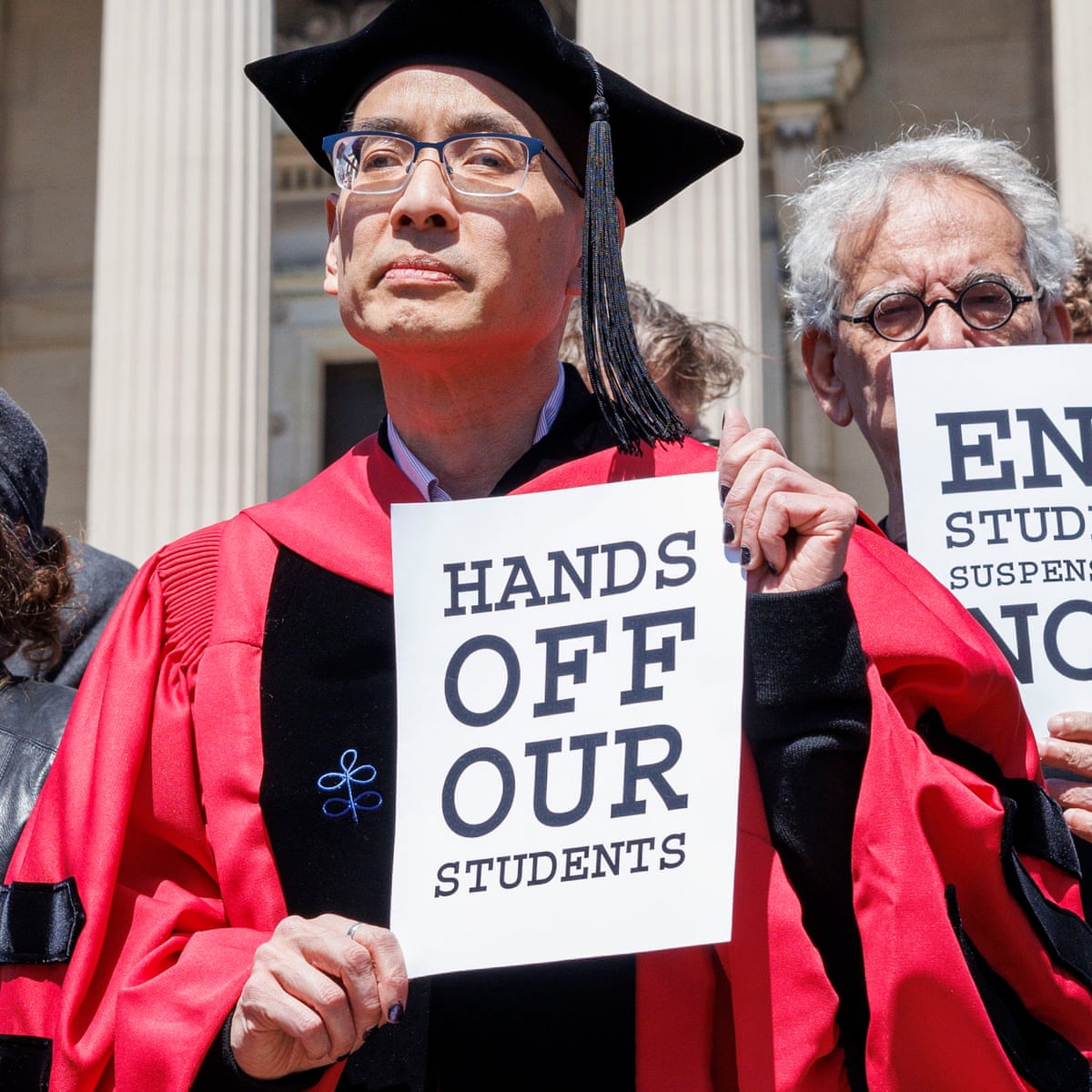 US faculty speak up and stand alongside student Gaza protesters | US  universities | The Guardian