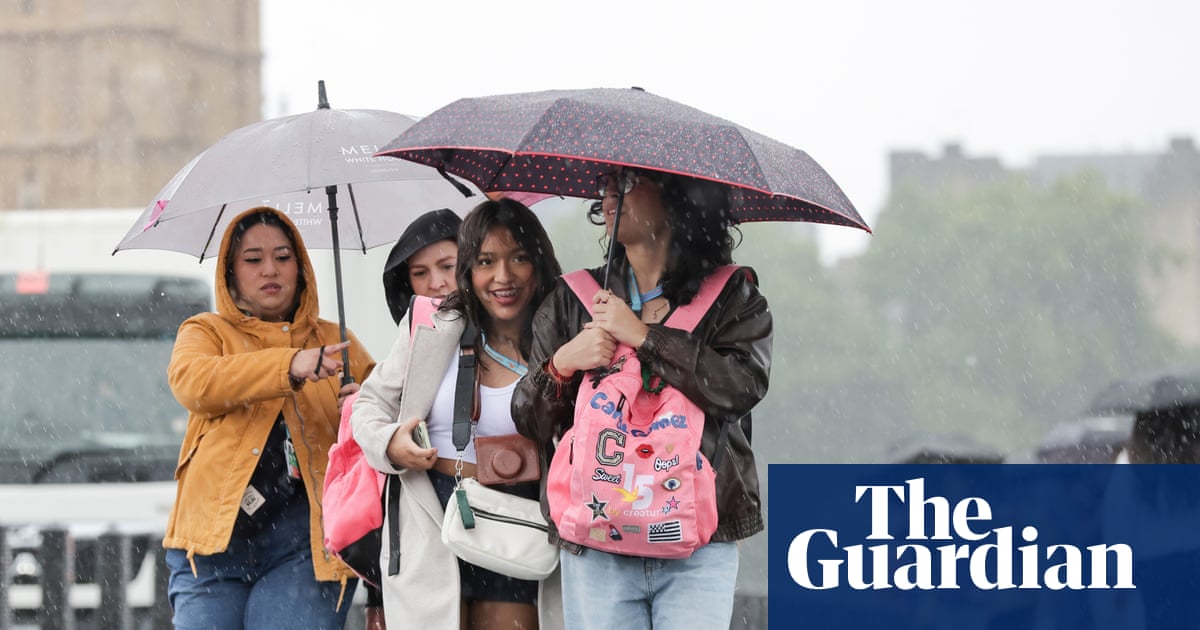 Half a month’s rainfall could hit UK in next 24 hours, says Met Office