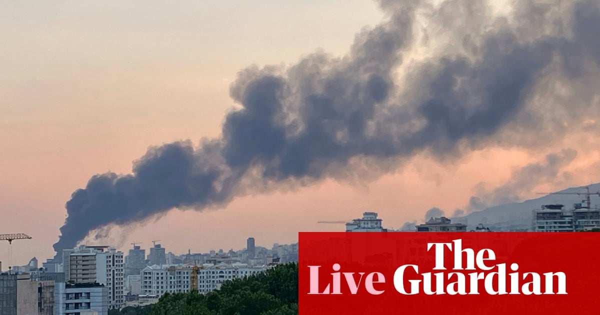 Israel-Iran conflict live: Trump tells Tehran to evacuate' as Macron says US president has made ceasefire offer'