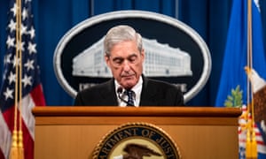 Former special counsel Robert Mueller addresses the media about the Russia investigation on 29 May 2019.