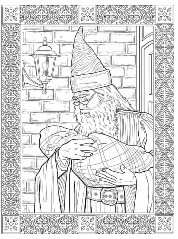Harry Potter Falls Under Spell Of Colouring Books Harry Potter The Guardian