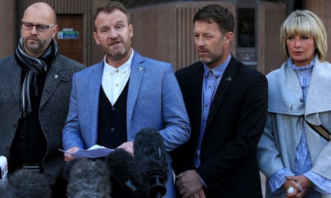 From left to right: Chris Unsworth, Micky Fallon and Steve Walters