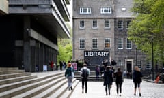 Students at the University of Edinburgh