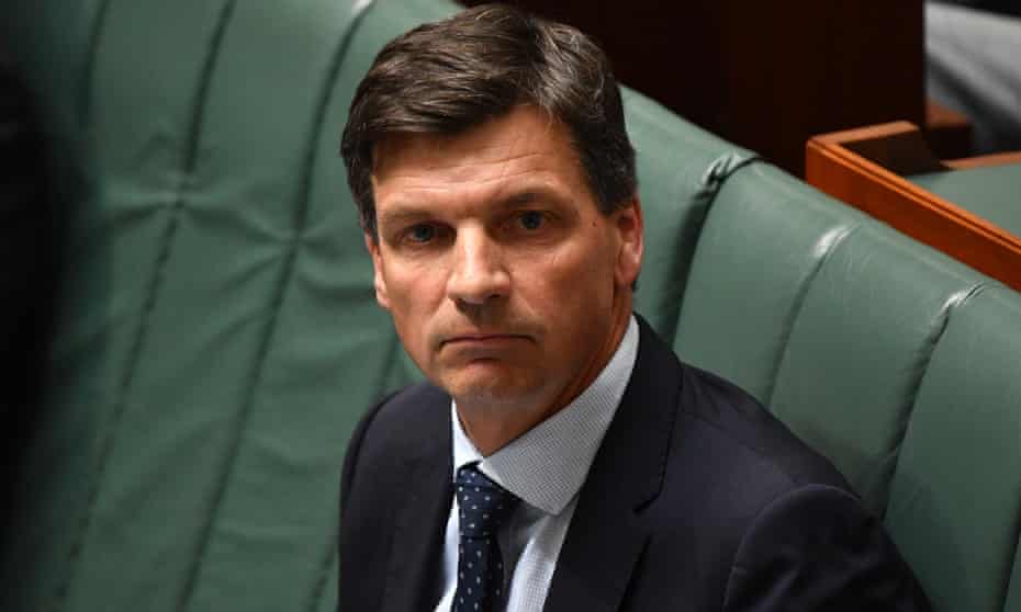 Minister for Energy Angus Taylor during Question Time in the House of Representatives at Parliament House in Canberra, Thursday, July 25, 2019. (AAP Image/Mick Tsikas) NO ARCHIVING