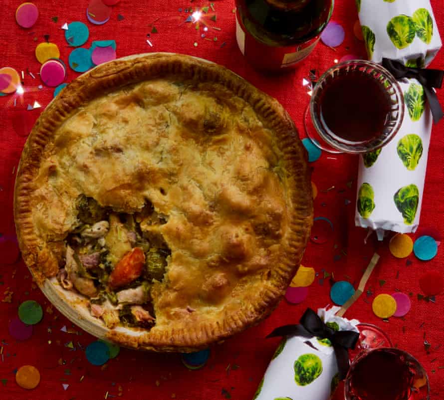 Tom Hunt’s Christmas leftovers pie.