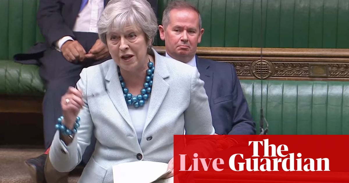 Northern Ireland protocol bill will ‘diminish UK in eyes of world’, Theresa May tells MPs – live