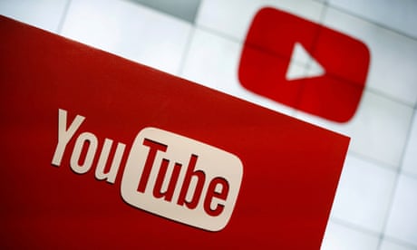 FILE PHOTO: YouTube logo in Los Angeles<br>FILE PHOTO: YouTube logo at the YouTube Space LA in Playa Del Rey, Los Angeles, California, United States October 21, 2015. REUTERS/Lucy Nicholson/File Photo