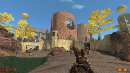 Quake Brutalist Game Jam. Yang level 2