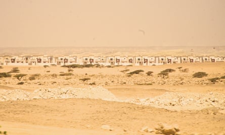 Duqm’s empty “Bedouin Town” – a section of the city built for the 3,000 fishermen and semi-nomadic herders who called this place home before the bulldozers moved in.