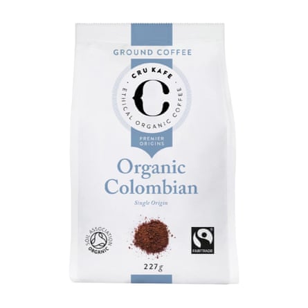 CRU Kafe Organic Fairtrade Colombian Ground Coffee