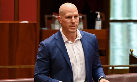 ACT senator David Pocock denied Auslan interpreter for first speech in Senate | David Pocock | The Guardian
